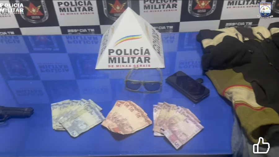 Homem é preso após assaltar duas padarias em Pirapora